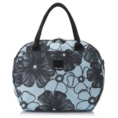 Tripp Ice Blue/Black 'Pansy' Holdall Tripp Ice Blue/Black 'Pansy' Holdall