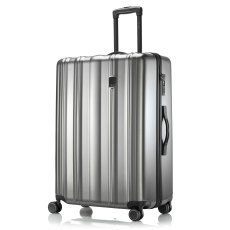 Tripp Retro Pewter Large Suitcase