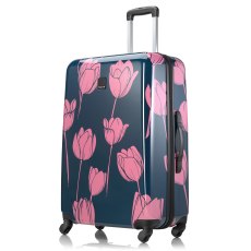 Tripp Tulip Print Large Suitcase