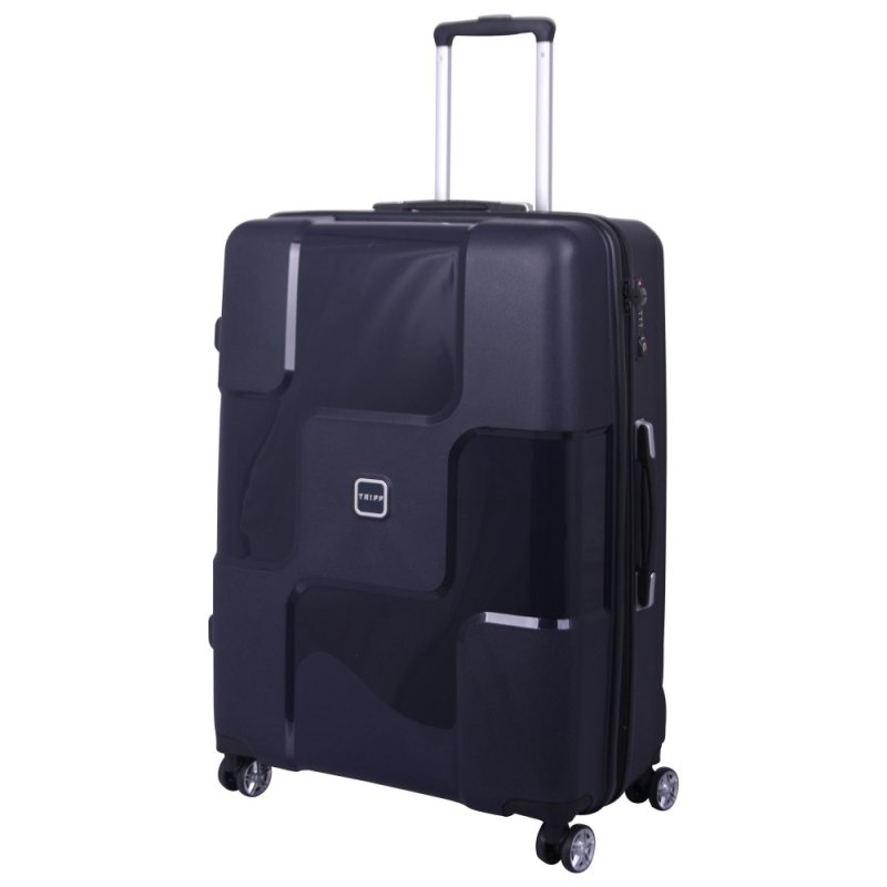 World Large 4 wheel Suitcase 77cm NAVY