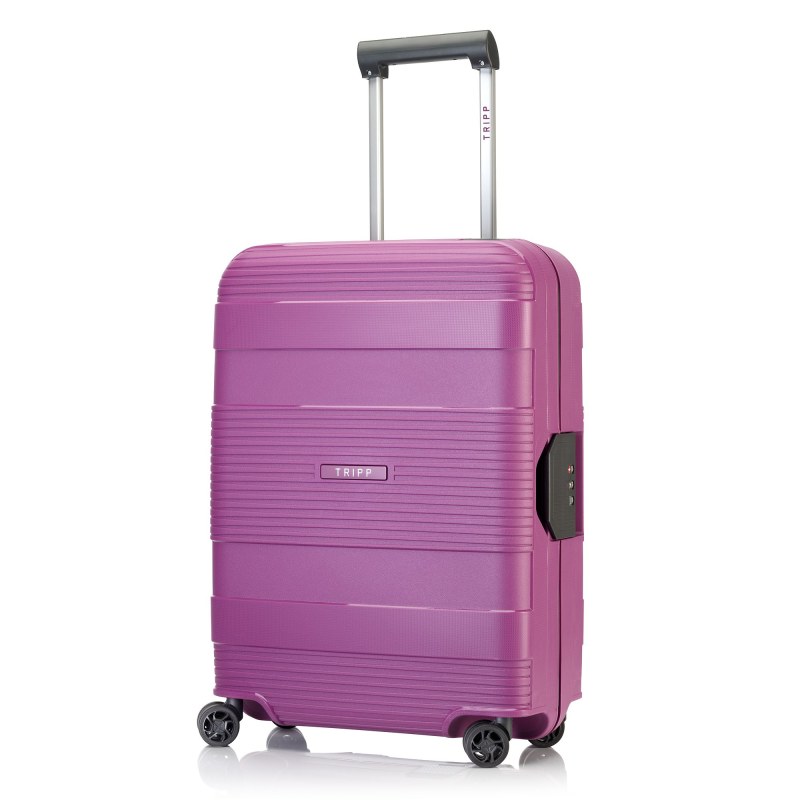 Supreme Lock Cabin 4 wheel Suitcase-56cm-MULBERRY