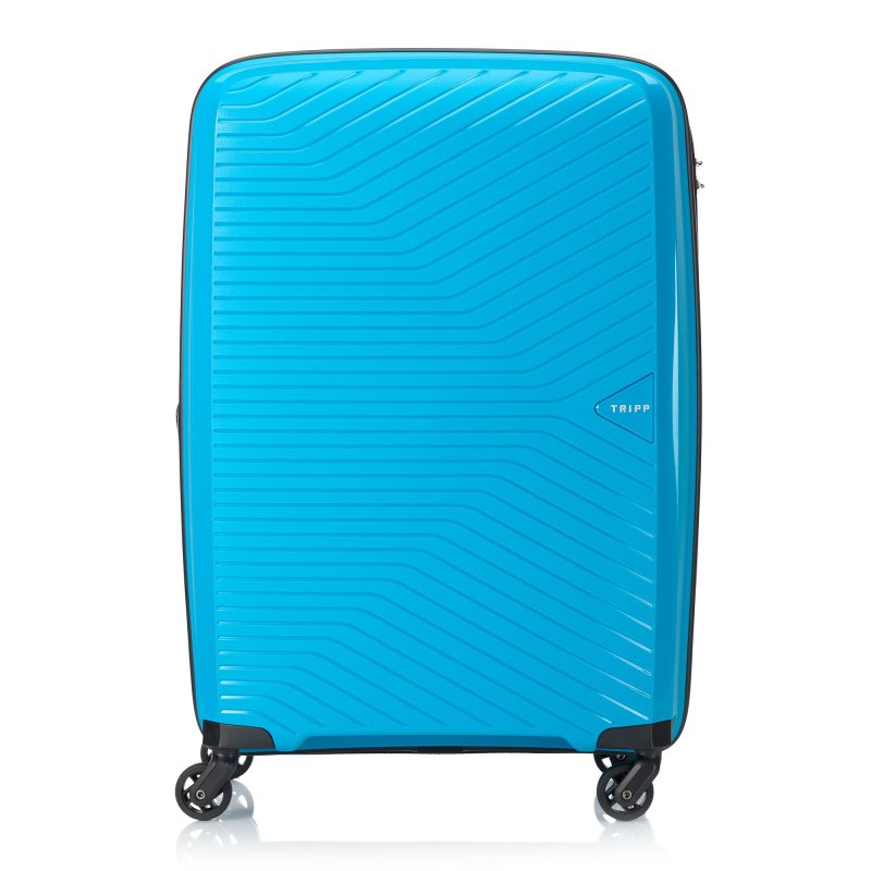 Chic Medium 4 wheel Suitcase 67cm EXP OCEAN BLUE