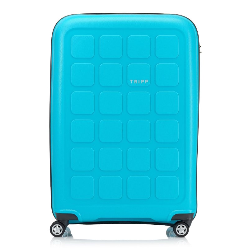 Holiday 7 Large 4 wheel Suitcase 75cm TURQUOISE