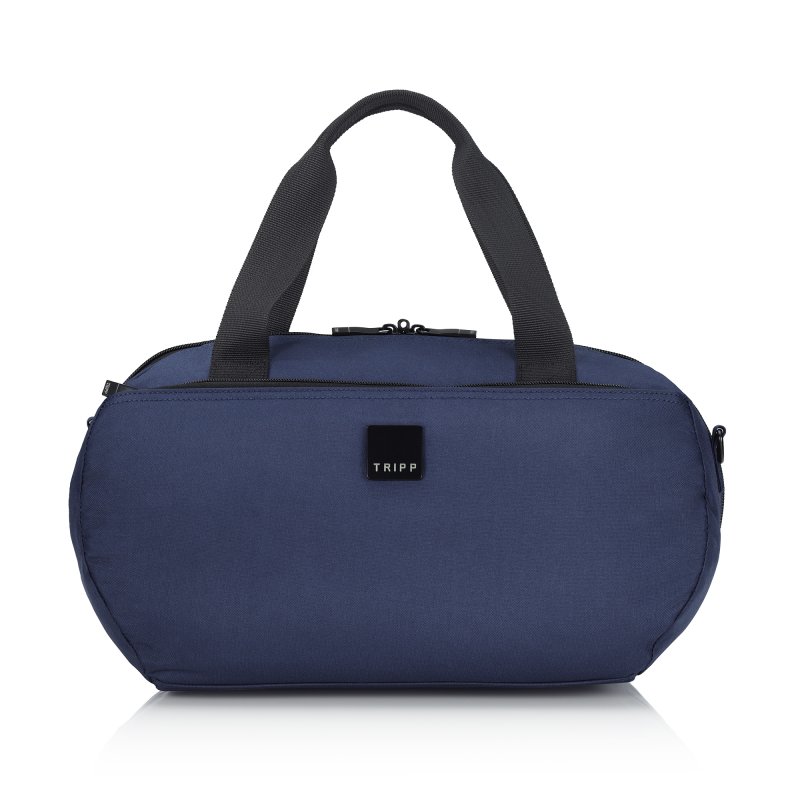 Tripp Retro Navy Holdall 25x40x20cm Tripp Retro Navy Holdall 25x40x20cm