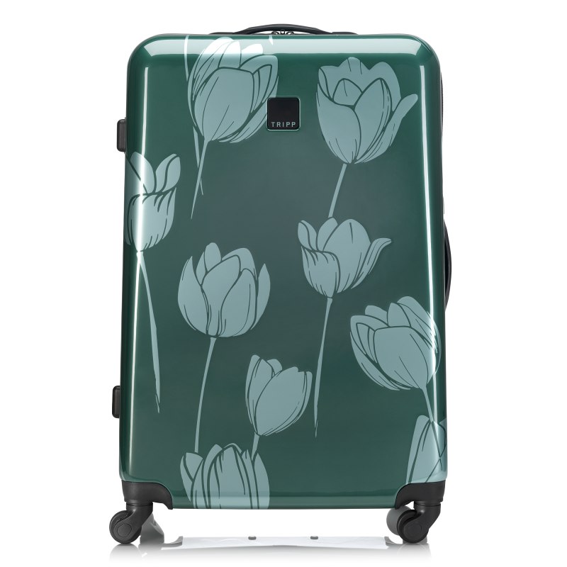 Tripp Tulip Print Large Suitcase Tripp Tulip Print Large Suitcase