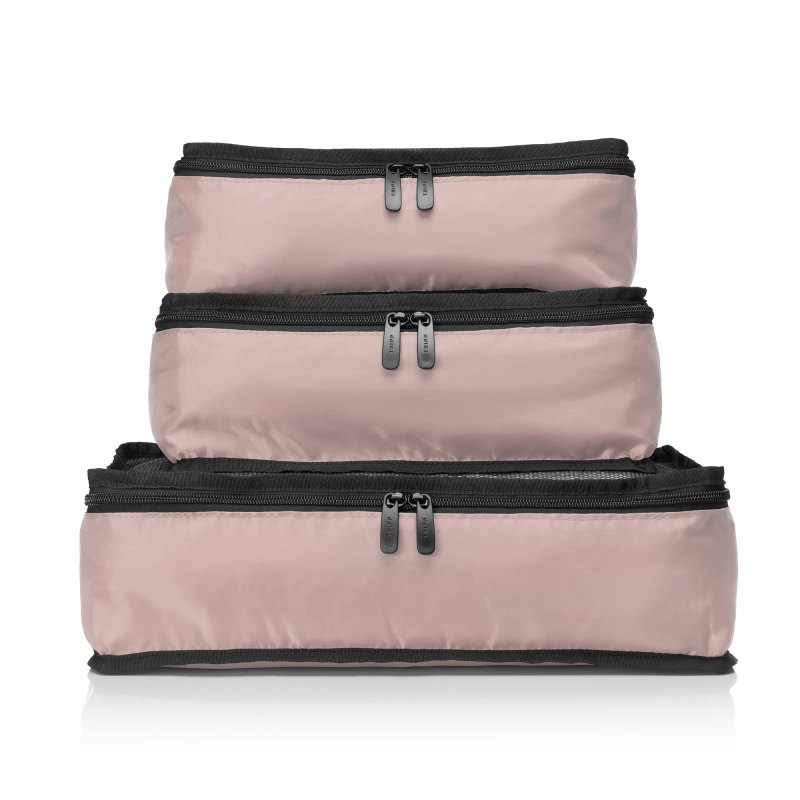 Tripp Pink Packing Cubes (Set Of 3) Tripp Pink Packing Cubes (Set Of 3)