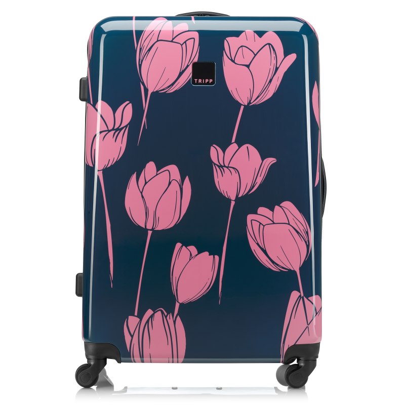 Tripp Tripp Tulip Print Large Suitcase