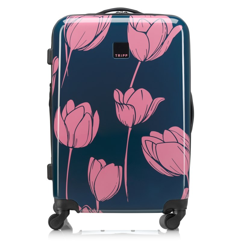 Tripp Tripp Tulip Print Medium Expandable Suitcase