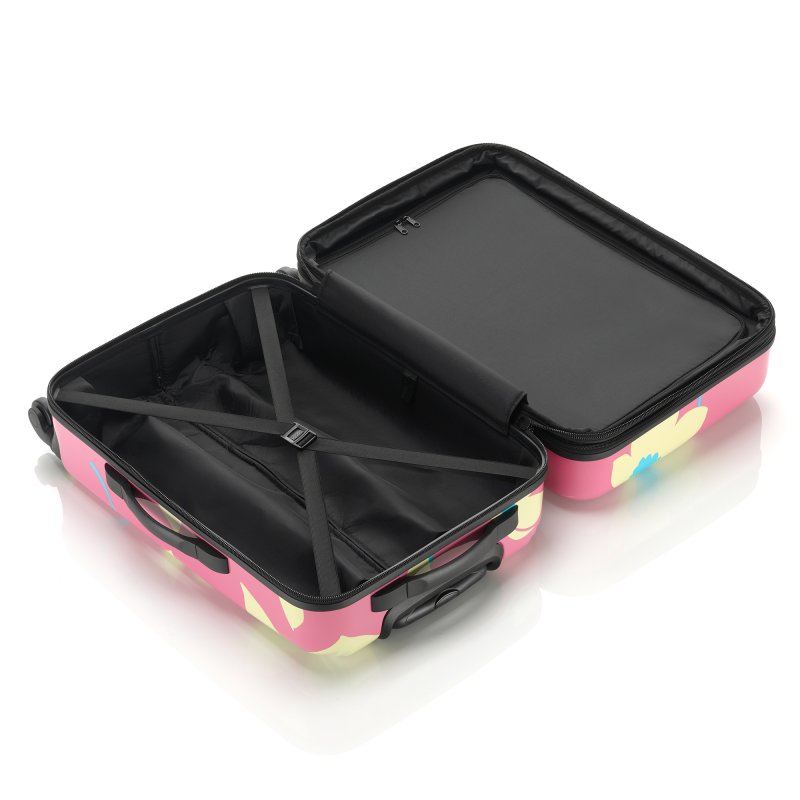 カパンジー ソラ。 Tripp Azalea Print Medium Expandable Suitcase