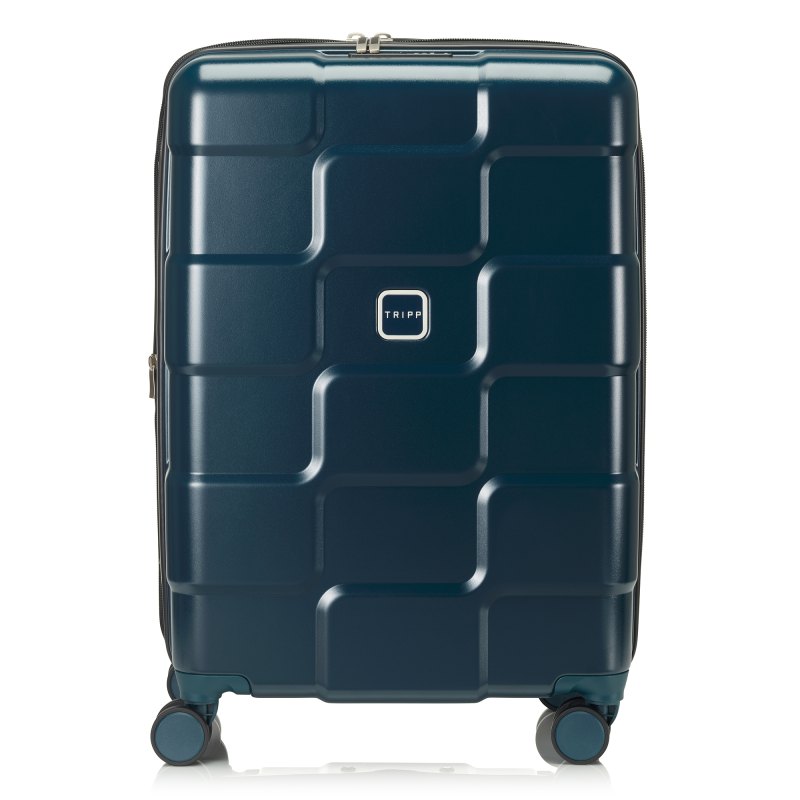 Tripp Tripp Wavy Navy Medium Expandable Suitcase