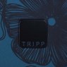 Tripp Tripp Ultramarine/Black 'Outline Pansy' 2W Cabin case