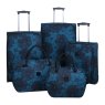 Tripp Tripp Ultramarine/Black 'Outline Pansy' 2W Cabin case