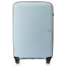Chic Large 4 wheel Suitcase 77cm ICE BLUE