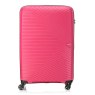Chic Large 4 wheel Suitcase 77cm HOT PINK
