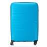 Chic Large 4 wheel Suitcase 77cm OCEAN BLUE