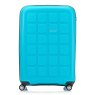 Holiday 7 Large 4 wheel Suitcase 75cm TURQUOISE