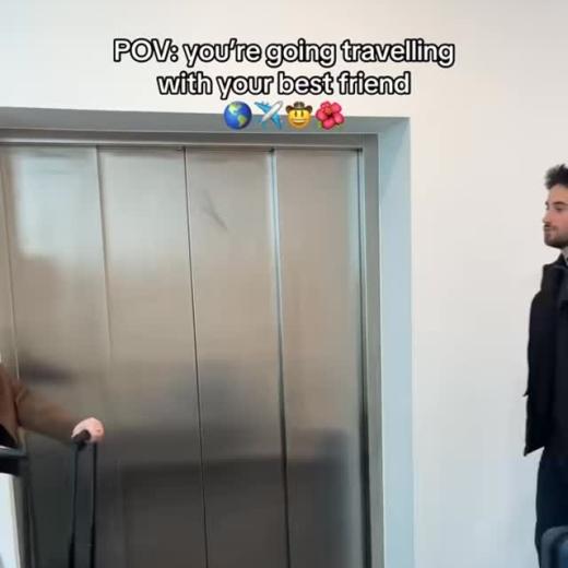 That feeling you get when you & your bestie are travelling together 🤪✈️🏝️ #trippluggage #...