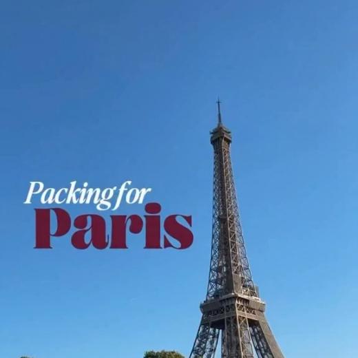 Packing for ✨PARIS✨ #trippluggage #travelwithtripp #weekendaway #cruise #travel