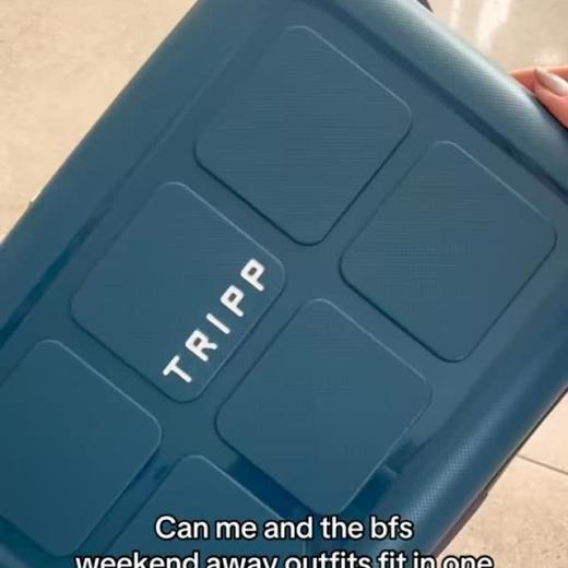 Weekend away 🤝 vanity cases #trippluggage #travelwithtripp #weekendaway #travel #holiday